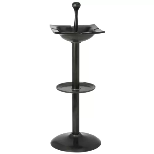 By Kohler  Ashtray On Stand angular 28x25x76cm (202477)