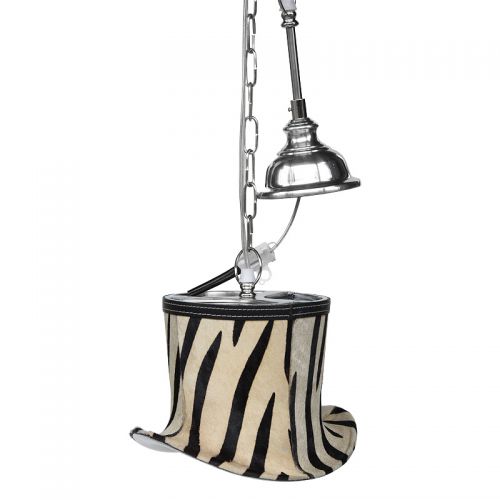 By Kohler  Pendant 26x21x18cm Zebra Hat (104595)