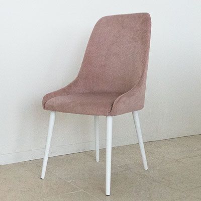 By Kohler  Oliver Pink dining chair (112124)