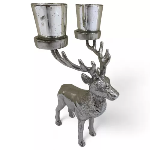 By Kohler  Reindeer Candle Holder 17,5x15x25,5cm (201868)