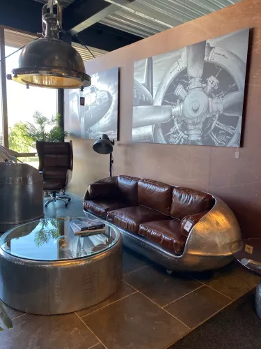 By Kohler  Eddison 3-Seater airplane / Aviator style 209x81x74cm (202295)