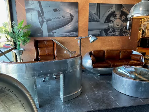 By Kohler  Eddison 3-Seater airplane / Aviator style 209x81x74cm (202295)