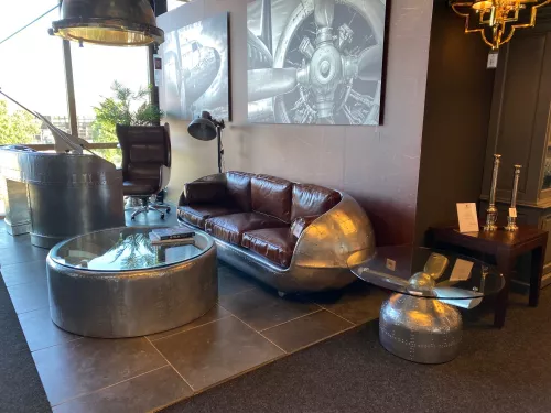 By Kohler  Eddison 3-Seater airplane / Aviator style 209x81x74cm (202295)