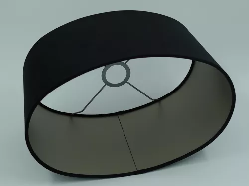 By Kohler  Alice 69 Black on taupe Cilinder Oval (202353)