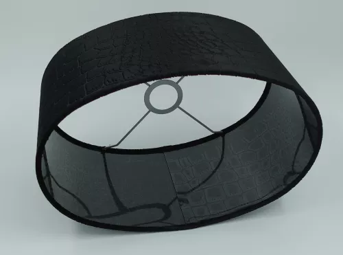 By Kohler  Falcon 20 Black on Transparent Cilinder Oval (202356)